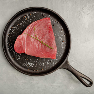 Ahi Tuna Steak in Cast Iron by FishFinery